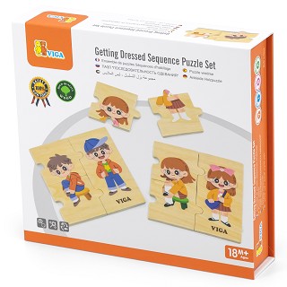 Puzzel set - aankleden